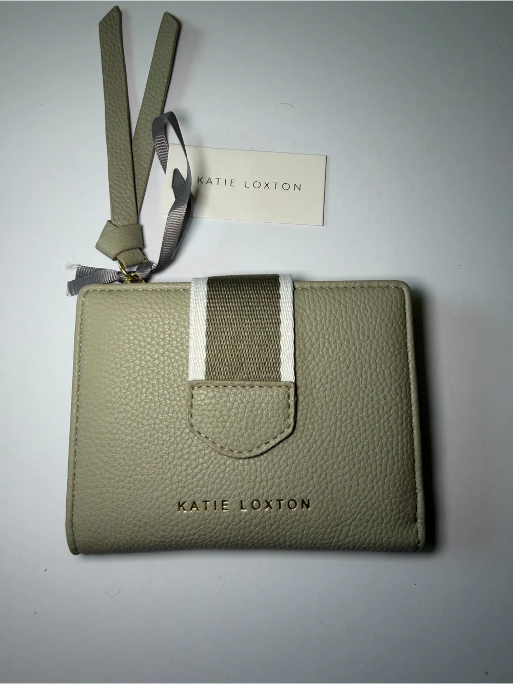 Katie Loxton Green Zip-Around Wallet